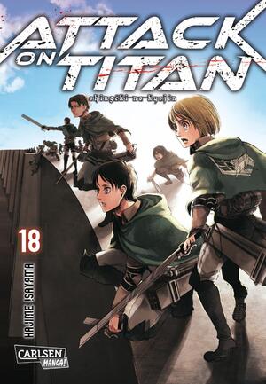 ISBN 9783551799388: Attack on Titan 18 - Atemberaubende Fantasy-Action im Kampf gegen grauenhafte Titanen