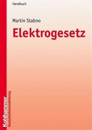 ISBN 9783555013480: Elektrogesetz