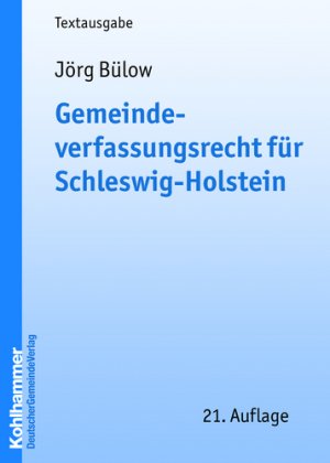 ISBN 9783555014081: Gemeindeverfassungsrecht Schleswig-Holstein