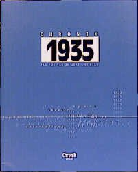 ISBN 9783570140352: Chronik 1935