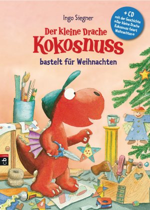 ISBN 9783570159279: Der kleine Drache Kokosnuss bastelt für Weihnachten - - Set mit CD