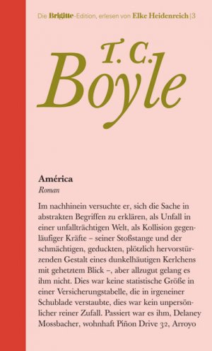 gebrauchtes Buch – Boyle, Tom Coraghessan – América / Brigitte Edition Band 3 (Leinenrücken)