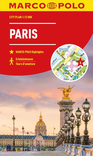 gebrauchtes Buch – MARCO POLO Cityplan Paris 1:12.000