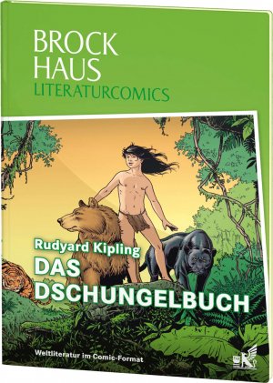 ISBN 9783577074490: Brockhaus Literaturcomics Das Dschungelbuch: Weltliteratur im Comic-Format (Gebundene Ausgabe) von Rudyard Kipling (Autor) - empfohlenes Alter: 10 - 12 Jahre Der Menschenjunge Mowgli wird als Kleinkin