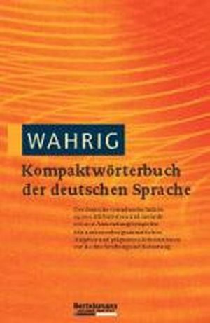 ISBN 9783577100939: WAHRIG Kompaktwörterbuch der deutschen Sprache