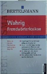 ISBN 9783577106030: Wahrig Fremdwörterlexikon