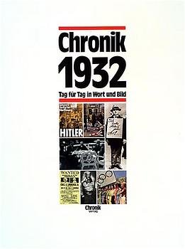 ISBN 9783577140324: Chronik 1932