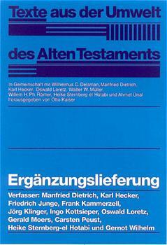 ISBN 9783579000466: Texte aus der Umwelt des Alten Testaments (TUAT) / Ergänzungslieferung