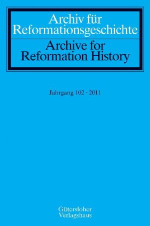 gebrauchtes Buch – Archiv für Reformationsgeschichte - Aufsatzband - Jahrgang 102/2011