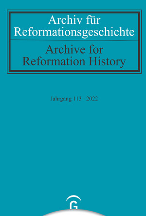 ISBN 9783579084794: Archiv für Reformationsgeschichte – Aufsatzband - Jahrgang 113/2022