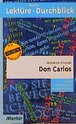 ISBN 9783580633349: Friedrich Schiller: Don Carlos