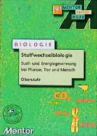 ISBN 9783580636913: Stoffwechselbiologie