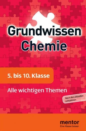 ISBN 9783580640279: mentor Grundwissen Chemie. 5. bis 10. Klasse – Alle wichtigen Themen