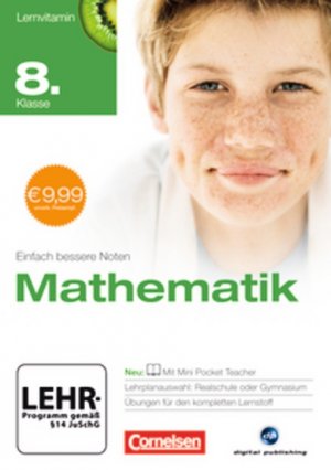 ISBN 9783589004485: Lernvitamine - Bisherige Ausgabe - Lernvitamin Mathematik / 8. Schuljahr - Kompletttrainer - CD-ROM mit Mini Pocket Teacher