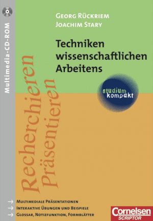 ISBN 9783589214099: Techniken wissenschaftlichen Arbeitens