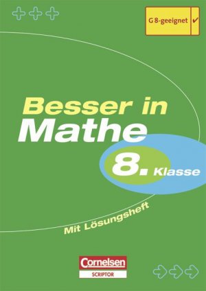 ISBN 9783589218264: Besser in Mathe. Sekundarstufe I / 8. Schuljahr - Übungsbuch mit separatem Lösungsheft (20 S.)