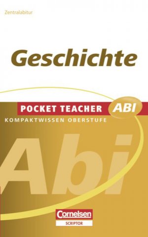 gebrauchtes Buch – Matthiessen, Dr – Pocket Teacher Abi - Sekundarstufe II: Geschichte