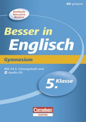 ISBN 9783589226672: Besser in der Sekundarstufe I - Gymnasium / 5. Schuljahr - Übungsbuch mit separatem Lösungsheft (24 S.) und Hör-CD