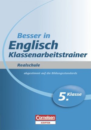 ISBN 9783589228553: Besser in der Sekundarstufe I - Englisch - Realschule / 5. Schuljahr - Übungsbuch mit separatem Lösungsheft (20 S.)