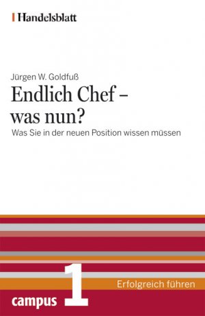 ISBN 9783593386201: Handelsblatt - Erfolgreich führen / Endlich Chef - was nun? - Handelsblatt