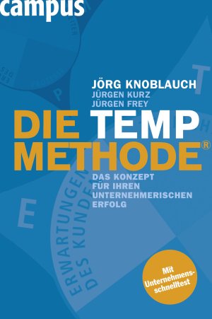 ISBN 9783593388069: Die TEMP-Methode - Das Konzept für Ihren unternehmerischen Erfolg