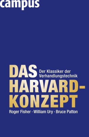 ISBN 9783593389820: Das Harvard-Konzept - Der Klassiker der Verhandlungstechnik