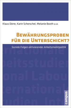 ISBN 9783593397979: Bewährungsproben für die Unterschicht? – Soziale Folgen aktivierender Arbeitsmarktpolitik