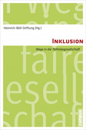 ISBN 9783593504629: Inklusion - Wege in die Teilhabegesellschaft