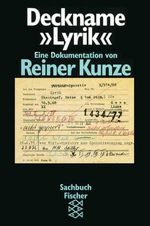 ISBN 9783596108541: Deckname 'Lyrik' / Eine Dokumentation / Reiner Kunze / Taschenbuch / 126 S. / Deutsch / 1990 / S. Fischer Verlag / EAN 9783596108541