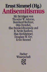 ISBN 9783596109654: Antisemitismus von Ernst Simmel (Herausgeber), Helmut Dahmer (Nachwort), Heidi Fehlhaber (Übersetzer)