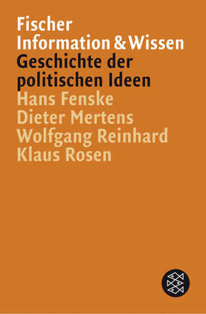 ISBN 9783596157563: Geschichte der politischen Ideen - Von der Antike bis zur Gegenwart