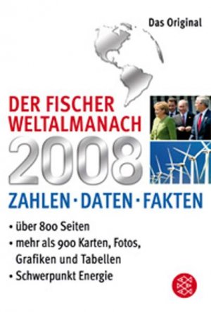 ISBN 9783596720088: Der Fischer Weltalmanach 2008