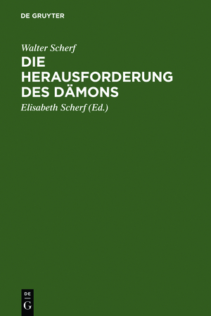 ISBN 9783598106644: Die Herausforderung des Dämons - Form u. Funktion grausiger Kindermärchen ; eine volkskundliche und tiefenpsychologische Darstellung der Struktur, Motivik u. Rezeption von 27 untereinander verwandten Erzähltypen