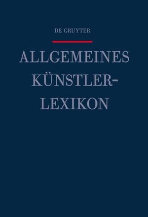 ISBN 9783598228643: Allgemeines Künstlerlexikon (AKL) / Bright - Casset