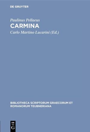 ISBN 9783598713231: Carmina - Accedunt duo carmina ex Cod. Vat. Urb. 533