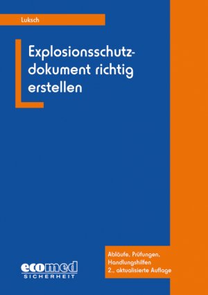 ISBN 9783609619569: Explosionsschutzdokument richtig erstellen - Ablaufpläne, Prüfungen, Handlungshilfen