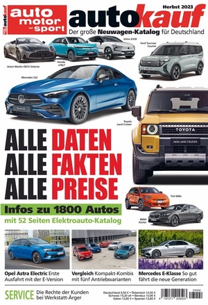 ISBN 9783613320963: autokauf 04/2023 Herbst - Der große Neuwagen-Katalog für Deutschland