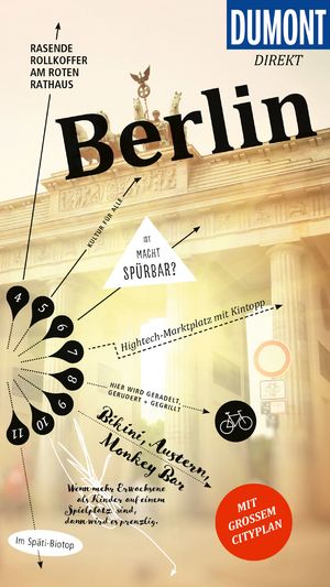gebrauchtes Buch – Miethig, Martina; Giebel – DuMont direkt Reiseführer Berlin - Mit großem Faltplan
