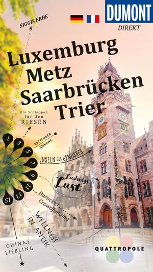 ISBN 9783616000893: DUMONT direkt Reiseführer Luxemburg, Metz, Saarbrücken, Trier - DUMONT direkt Luxembourg, Metz, Sarrebruck et Trèves