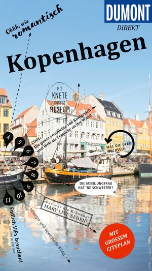 gebrauchtes Buch – Hans Klüche – DuMont direkt Reiseführer Kopenhagen - Mit großem Cityplan