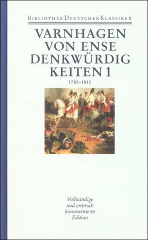 ISBN 3618615507 "Werke In Fünf Bänden - Band 1: Denkwürdigkeiten Des ...