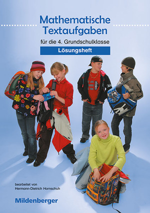 ISBN 9783619035137: Mathematische Textaufgaben. 4. Schuljahr, Lösungen