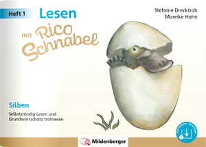 ISBN 9783619120512: Lesen mit Rico Schnabel, Heft 1: Silben – Selbstständig Lesen und Grundwortschatz trainieren