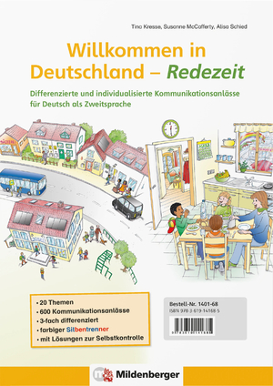 ISBN 9783619141685: Willkommen in Deutschland – Redezeit – Differenzierte und individualisierte Kommunikationsanlässe für Deutsch als Zweitsprache