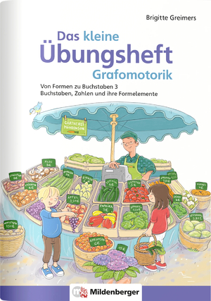 neues Buch – Brigitte Greimers – Das kleine Übungsheft Grafomotorik, Heft 3 | Von Formen zu Buchstaben - Großbuchstaben und ihre Formelemente | Brigitte Greimers | Broschüre | Übungsheft Grafomotorik | 48 S. | Deutsch | 2021