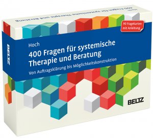 ISBN 9783621284387: 400 Fragen für systemische Therapie und Beratung - Von Auftragsklärung bis Möglichkeitskonstruktion. 90 Fragekarten mit Anleitung. Mit 20-seitigem Booklet