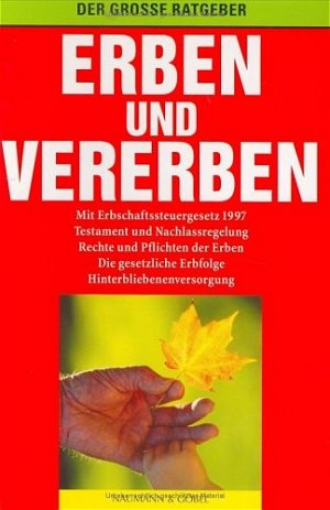 ISBN 9783625104537: Erben und Vererben