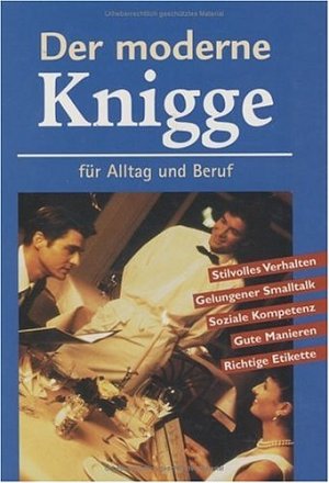 ISBN 9783625106685: Der moderne Knigge.