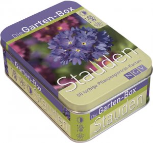 ISBN 9783625121695: Die Gartenbox - Stauden – 50 farbige Pflanzenporträt-Karten