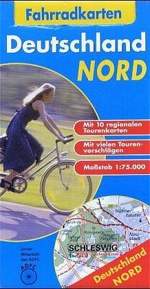 ISBN 9783625140962: Fahrradkarten Deutschland Nord: 1:75.000